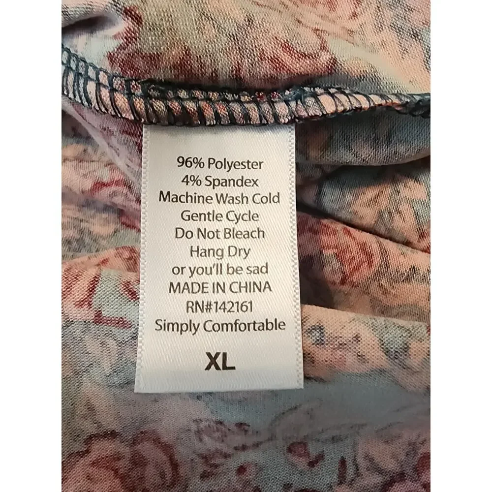 LulaRoe Madison Skirt, XL, Floral, NWT